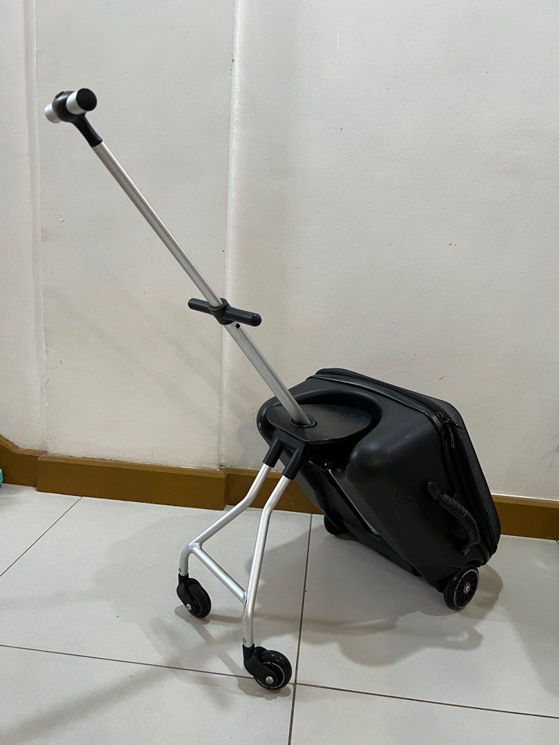 Ko ku travel luggage Children Luggage Can Sit On Cabin Bag Trolley