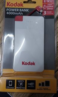 Kodak and Samsung Powerbank (4000mah)