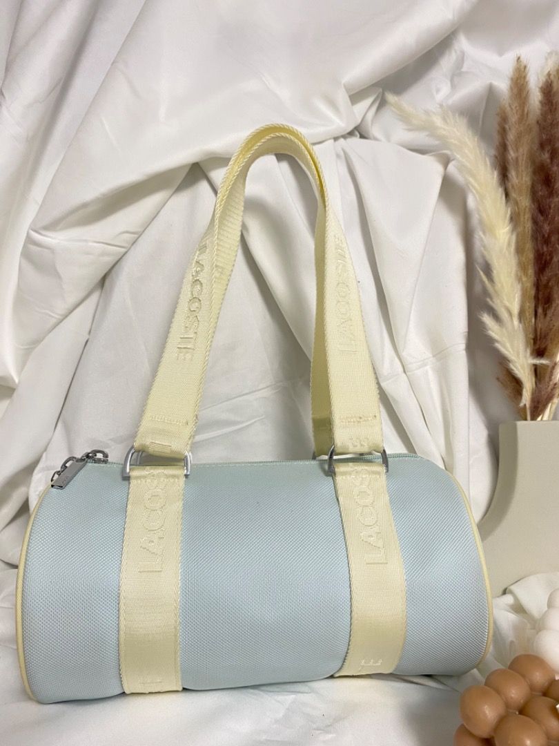 LACOSTE Cylinder Bag on Carousell