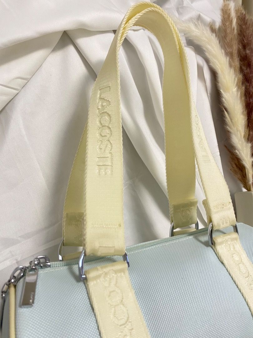 LACOSTE Cylinder Bag on Carousell