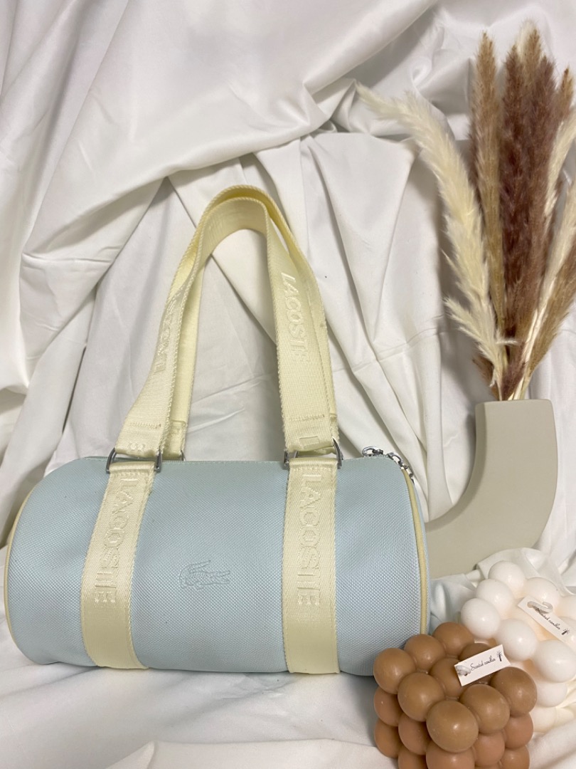 LACOSTE Cylinder Bag on Carousell