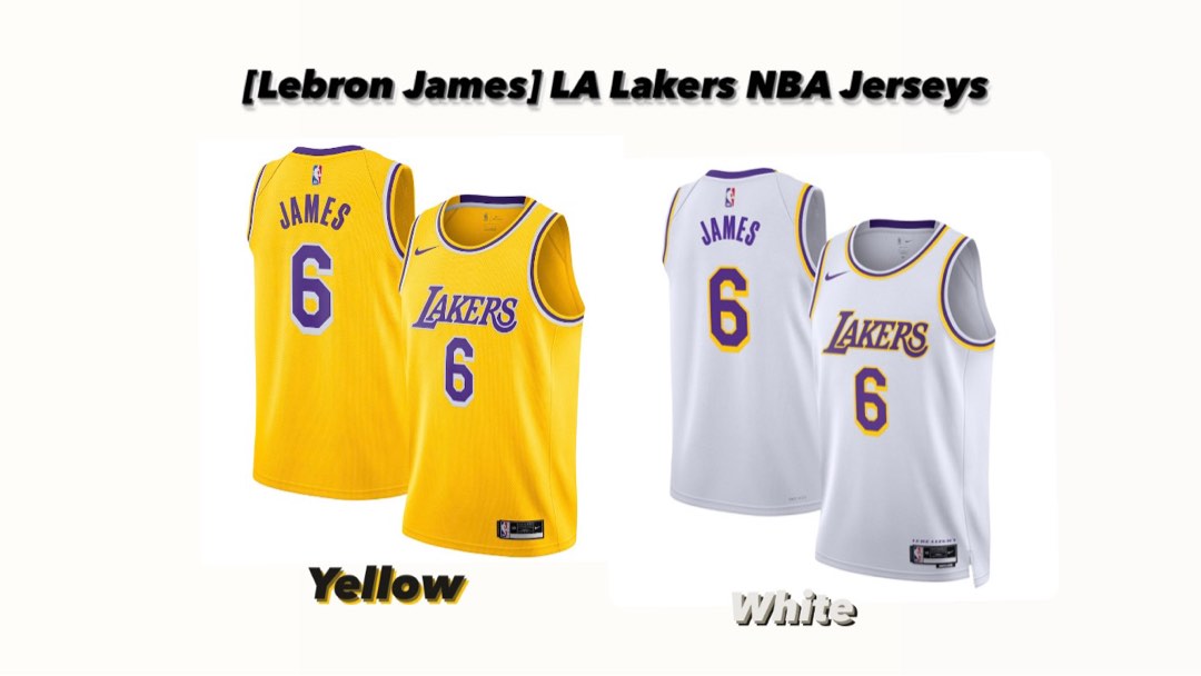 Nike Authentic Lakers Lebron James 2022-23 Icon Jersey W/BIBIGO Patch - 48  (L)