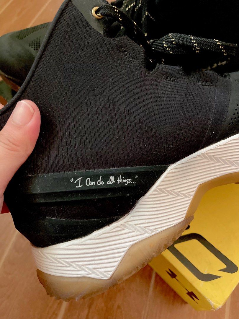 Limited Edition Underarmour Steph Curry size 12 basketball shoes on