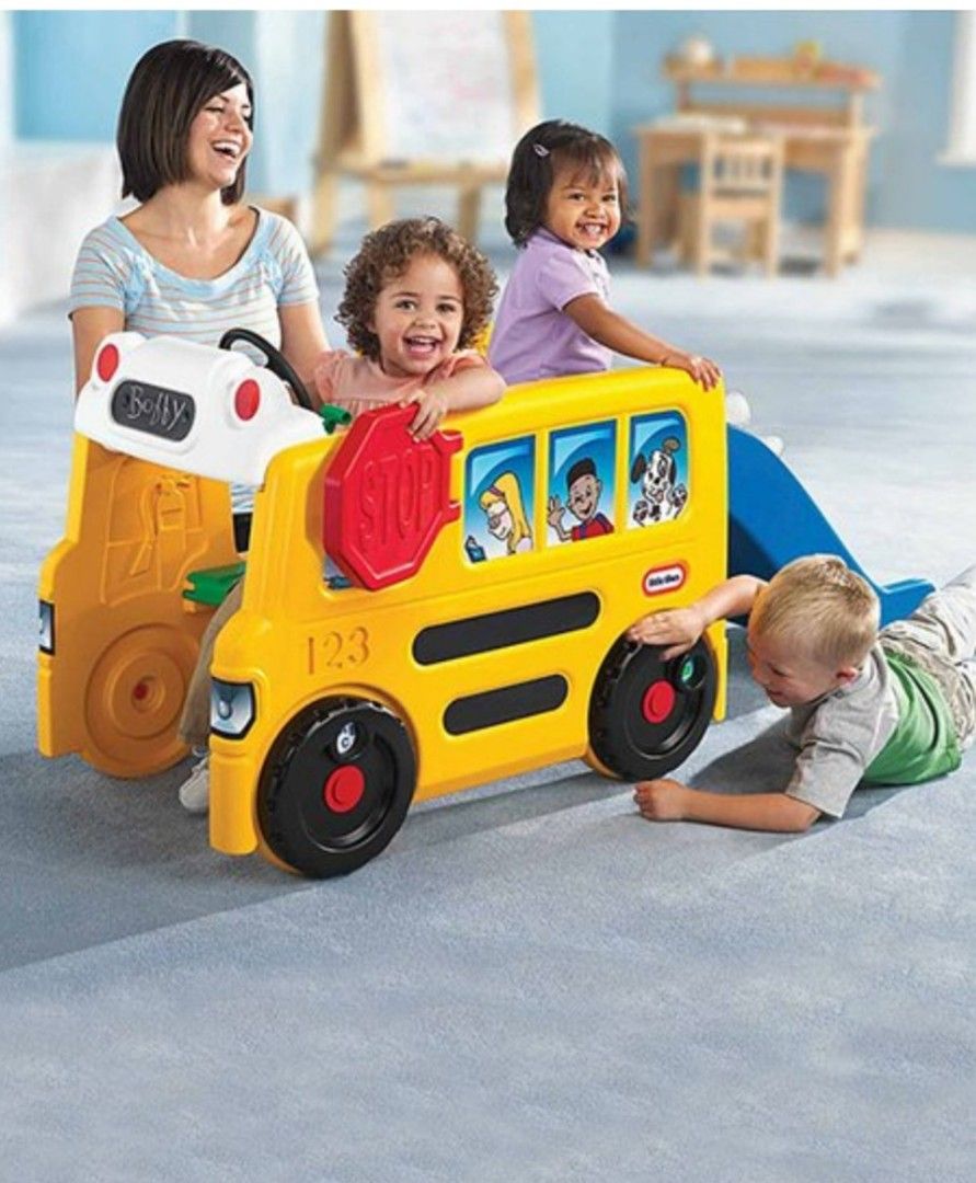 LITTLE TIKES SCHOOL BUS GYM ACTIVITY Babies Kids Infant