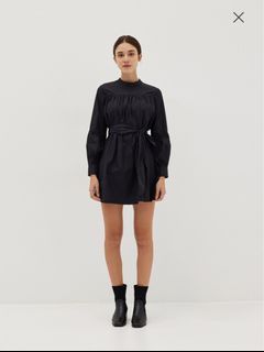 Love Bonito Tanisha Blouson Sleeve Ruched Babydoll Dress
