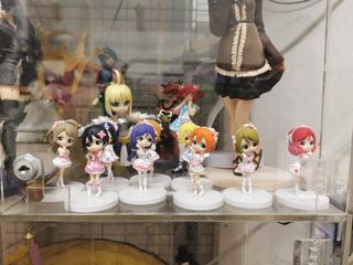 Love Live 一套Qposket迷你版公仔，初代團，一套9隻不拆買，有盒