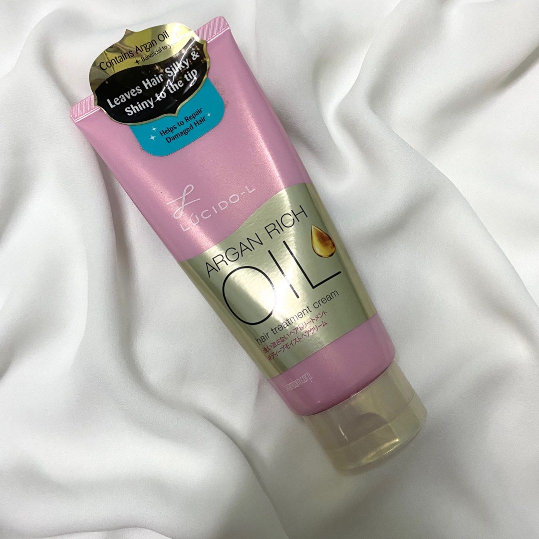 LucidoL Argan Rich Oil Hair Treatment Cream, Beauty & Personal Care