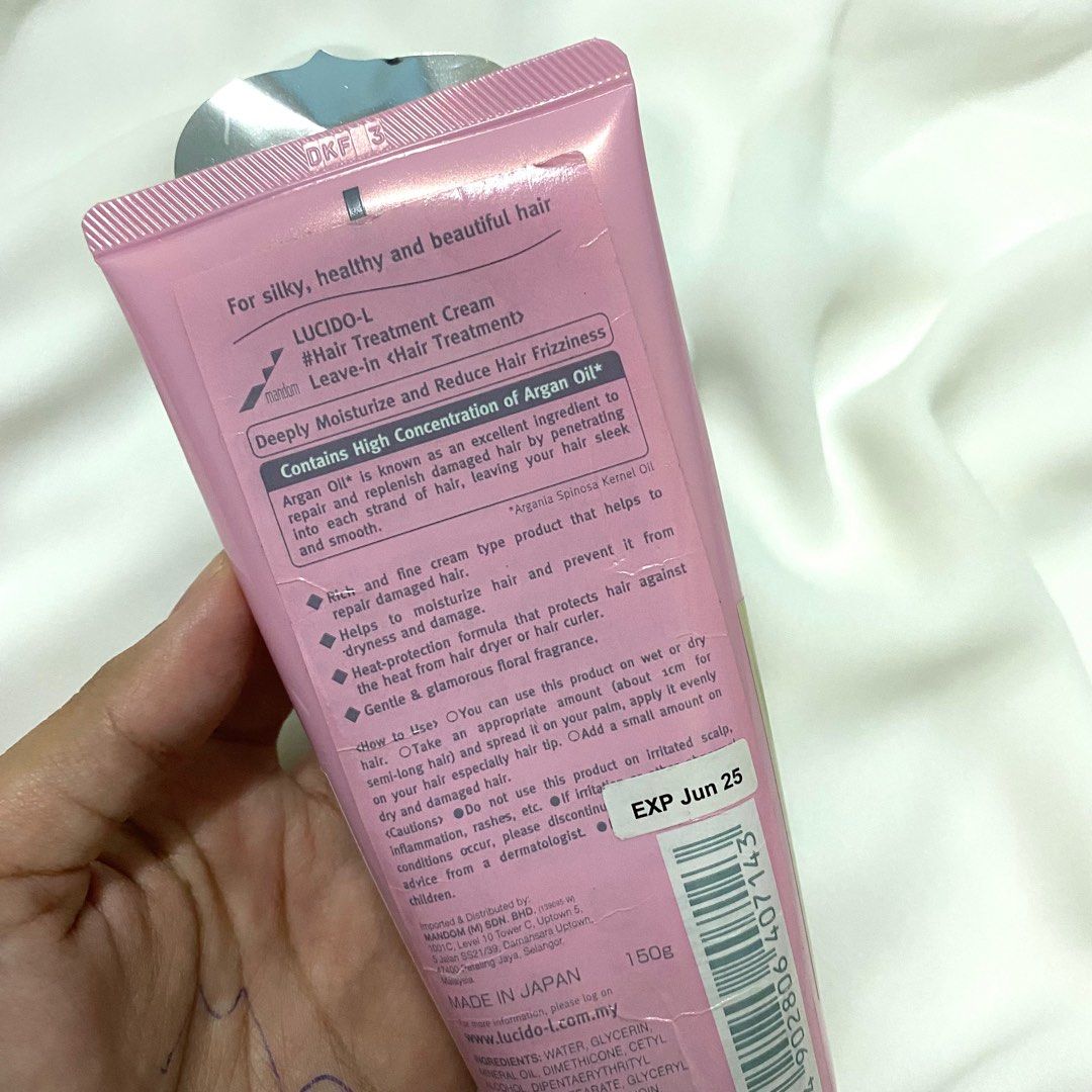 LucidoL Argan Rich Oil Hair Treatment Cream, Beauty & Personal Care