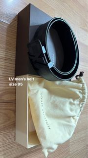 LV men’s belt authentic