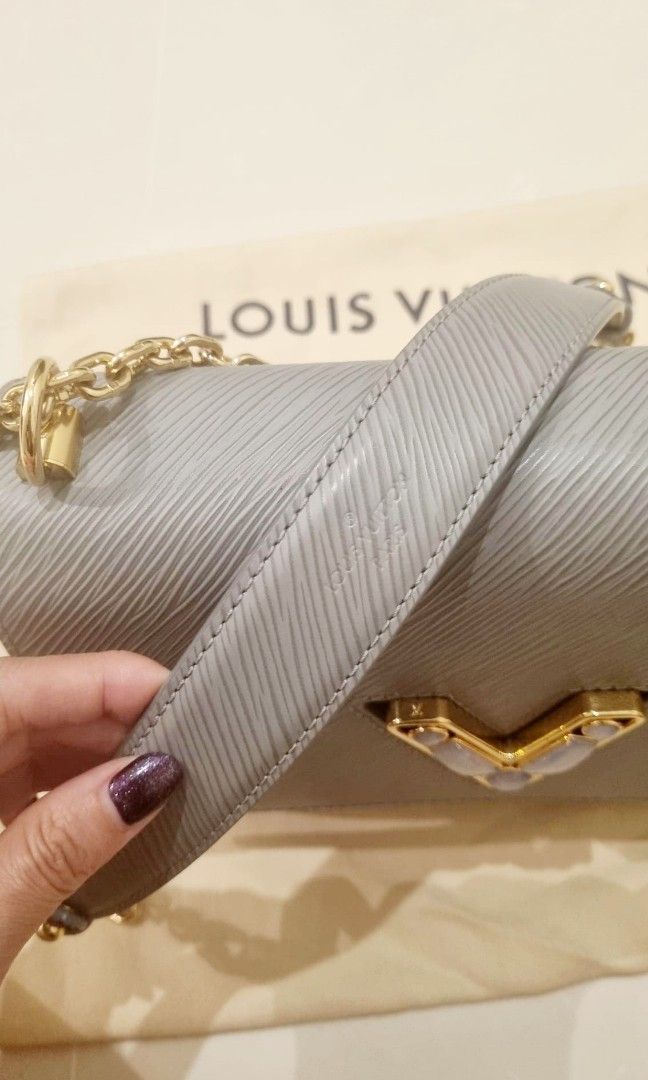 Louis Vuitton, Bags, Louis Vuitton Epi Sol Studded Twist Mm Chain Bag