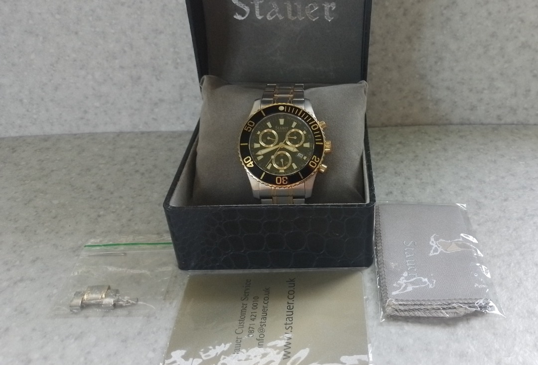 Stauer swiss dive watch clearance