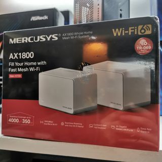 Mercusys Halo H70X 2-Pack AX1800 Whole Home Mesh WiFi 6 System