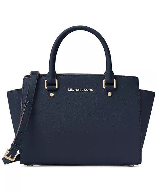 Mk blue handbag sales