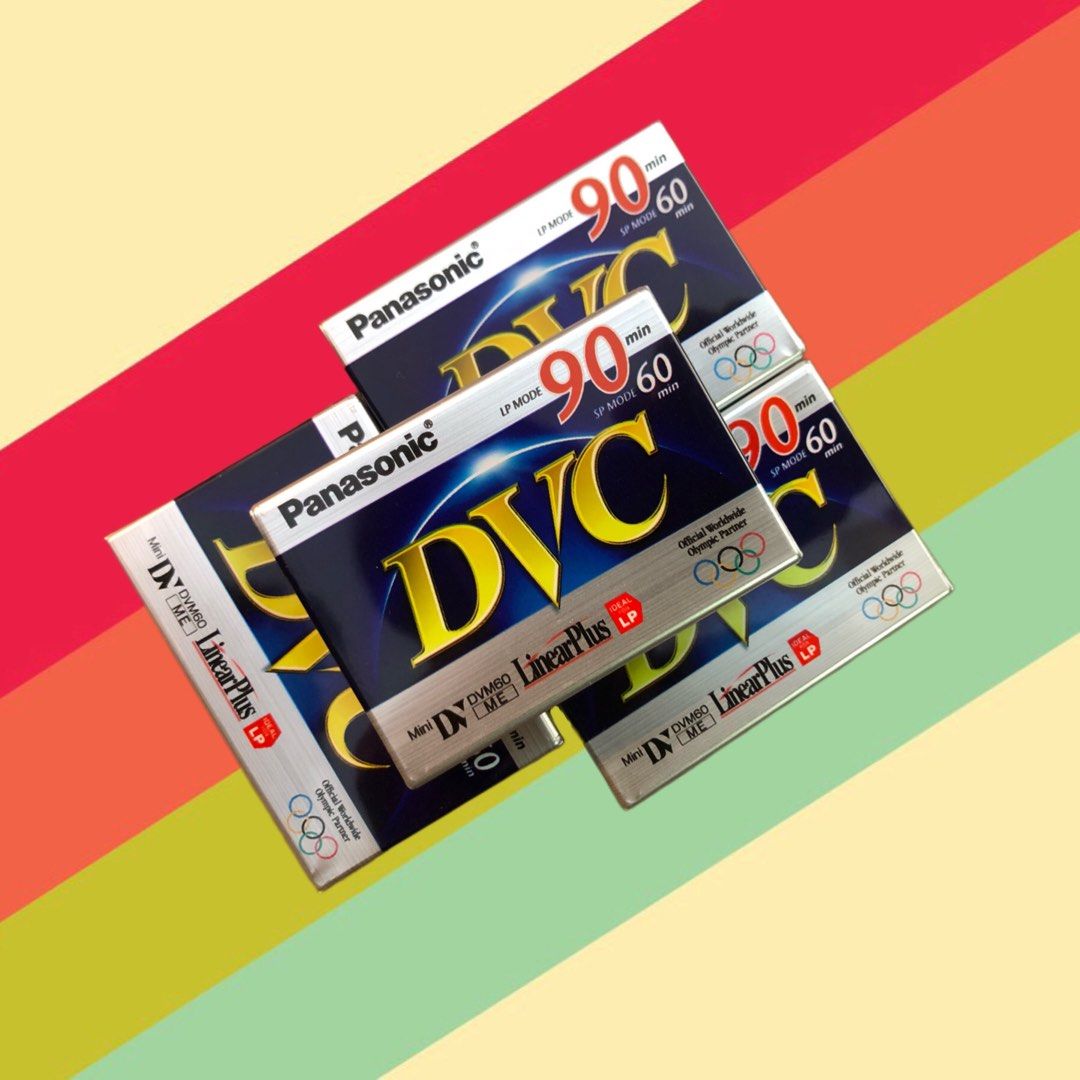 Mini-DV Newly sealed tapes (Category: Video Cameras) located in Makati City. Submitted by maka-luma (Listing ID 1227758589, Image 1). Description: Brand new Mini DV tapes from japan. For camcorders ₱500 per piece.
