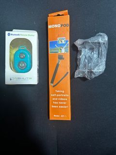 MonoPod Selfie Stick + Bluetooth Remote Shutter for Sale