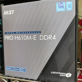 MSI Pro H610M-E DDR4 Intel LGA 1700 MSI PH mATX Motherboard