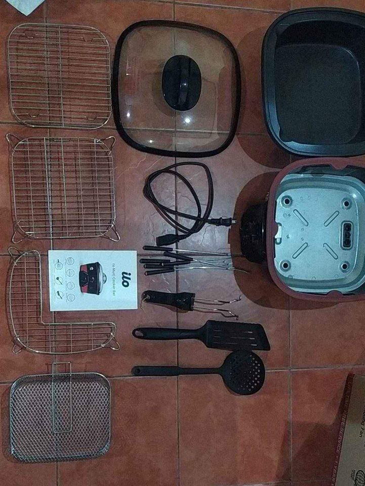 Multicooker Ilo (Category: Cookware & Accessories) located in Paranaque City. Submitted by ann999 (Listing ID 1227846930, Image 1). Description: Selling Ilo Multicooker (price still negotiable) Bought it last year for 2nd hand but ended up not using it much except to bake a few cakes. It is in okay condition with some small scratches on the sides but they're barely noticeable unless you squint. Complete except for original box but, will ship it i