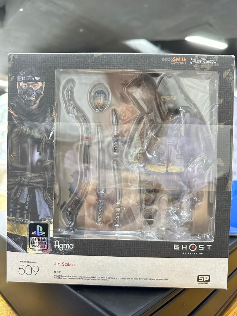 N)開封品Good Smile Max Factory Figma 509 Ghost of Tsushima Jin