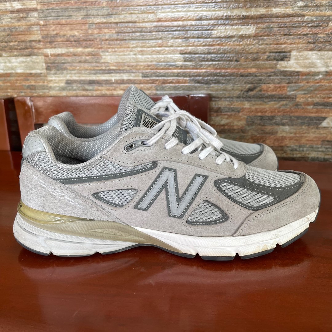 New Balance 990v4 Grey, Men's Fashion, Footwear, Sneakers on Carousell