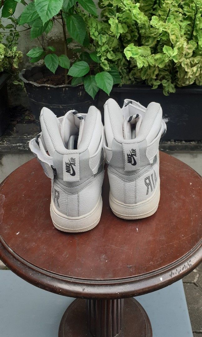 nike air force 1 high under construction white