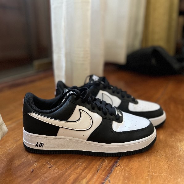 NIKE AIR FORCE 1 '07 PANDA 🤍🖤 SIZE US MEN 7 us / 40 Eur / 25 cm