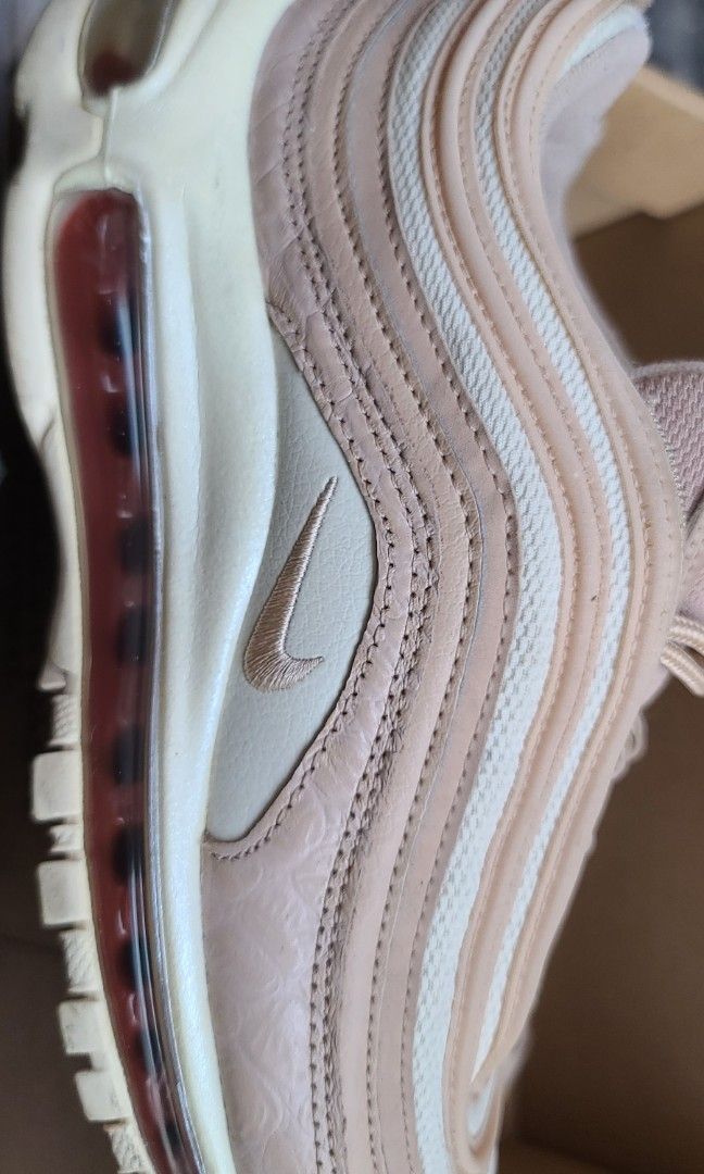 Nike Air Max 97 Peach Pink Tint Size 5 Us Women, Women'S Fashion, Footwear,  Sneakers On Carousell