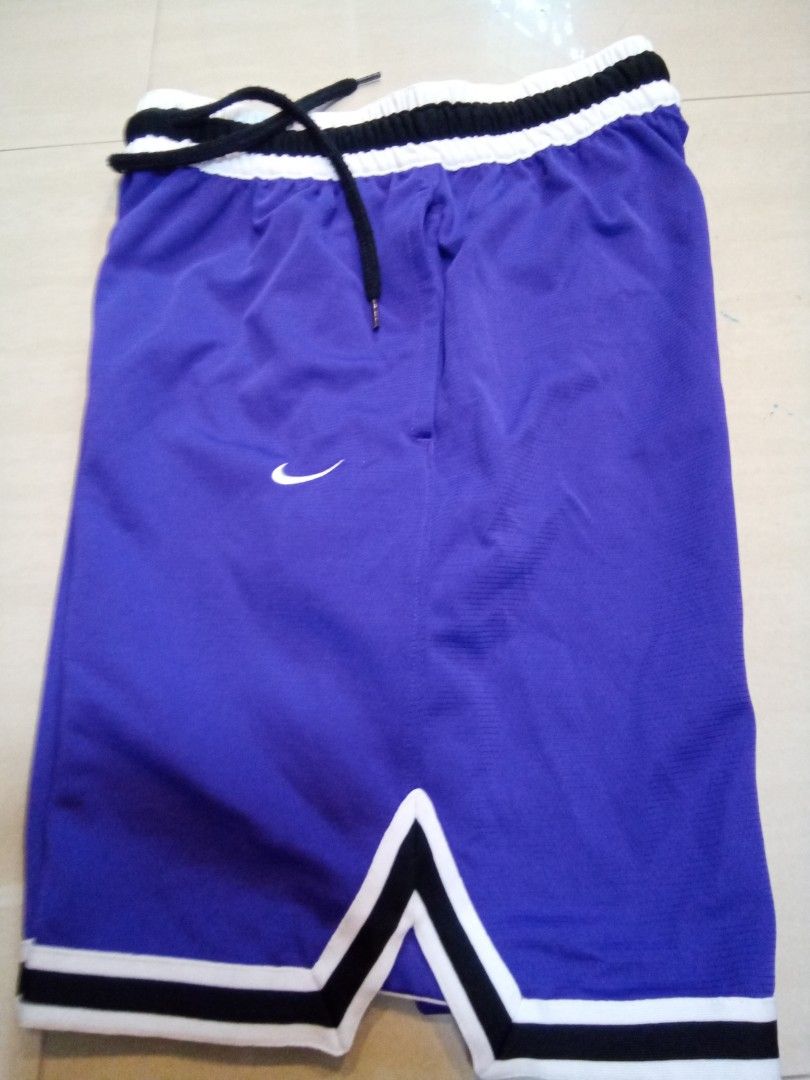 blue and purple nike shorts