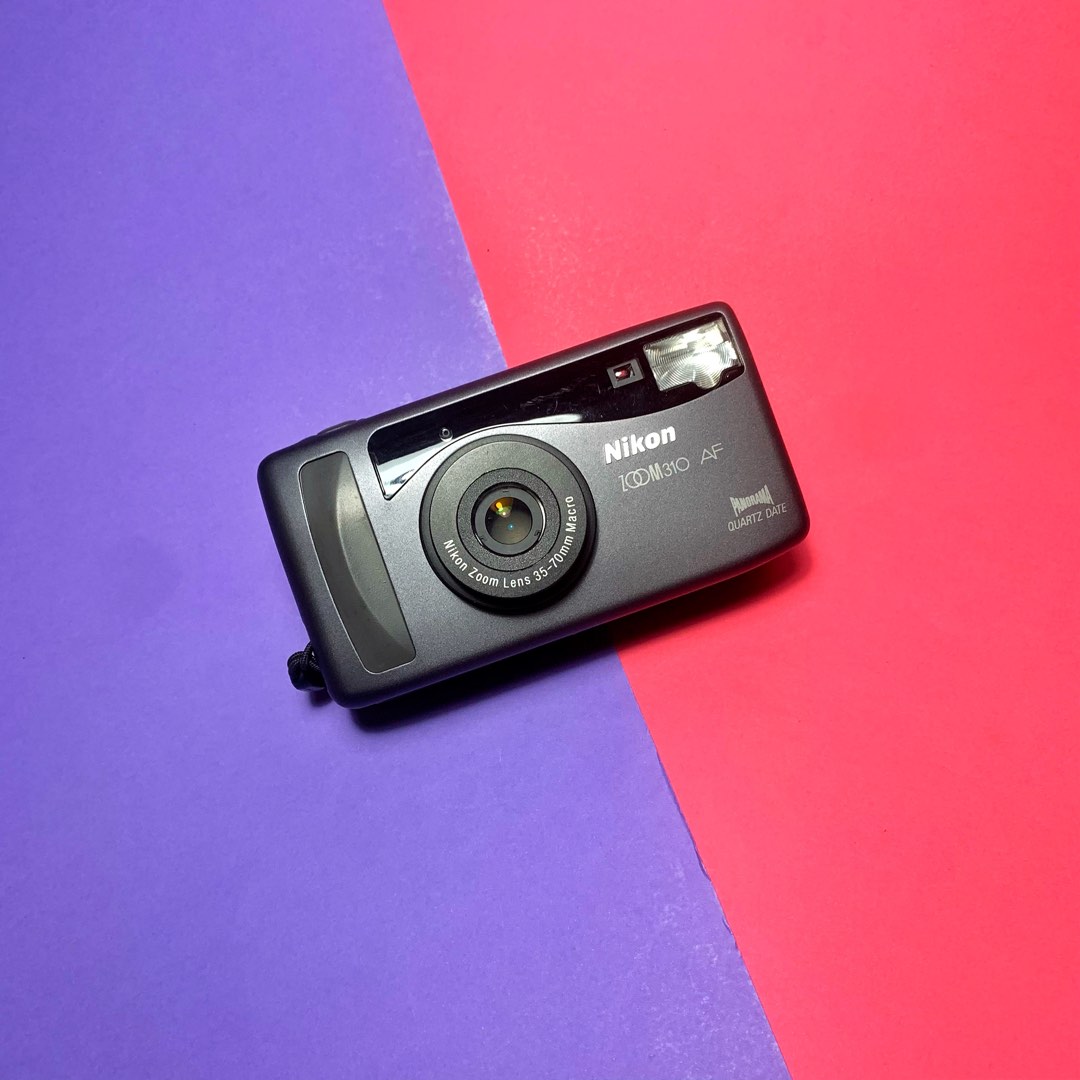 Nikon Zoom 310AF Film Camera, Photography, Cameras on Carousell