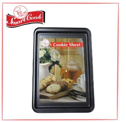 Non-Stick cookie sheet tray (Category: Bakeware) located in Quezon City. Submitted by trustrade86136 (Listing ID 1227817158, Image 1). Description: "Easy to Clean Stain and Rust Resistant Strong and Durable BPA-Free Oven Safe Multi-Purpose High-Quality Extremely Versatile and Perfect for Everyday Use Simple to Use" Size: 27cm x 38cm x2cm.