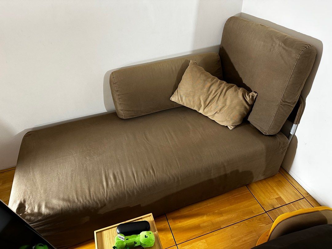 Old ikea sofa bed for self collect, Furniture & Home Living, Furniture