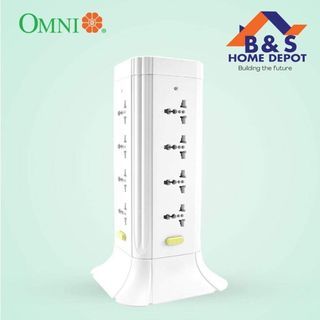 OMNI Universal Tower Extension Cord 16-Gang with Switch