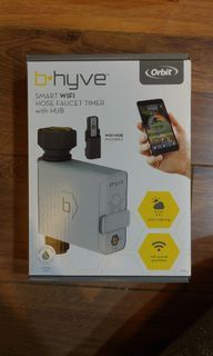 Orbit 21004 B-hyve Smart Hose Faucet Timer with Wi-Fi Hub, Compatible with Alexa ,GRAY