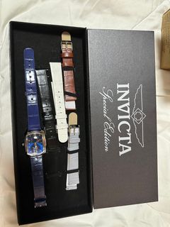 Orig Invicta with 5 straps
