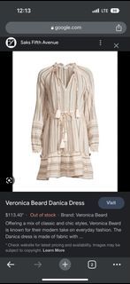ORIG VERONICA BEARD DANICA BOHO DRESS