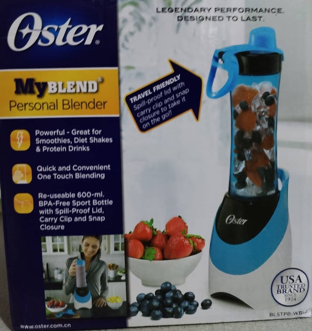 Oster Personal Blender USA trusted brand with BPA free sport bottle