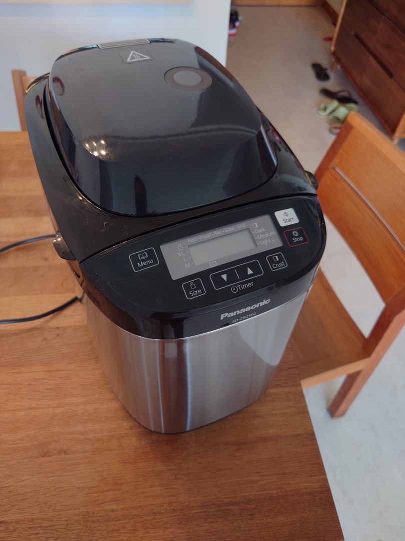 Panasonic SD ZB2502 Stainless steel breadmaker, TV & Home Appliances ...