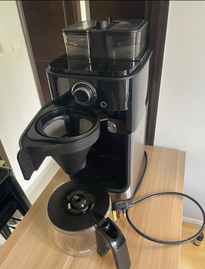 Philips Coffee Machine Auto Grinding & Drip, TV & Home Appliances
