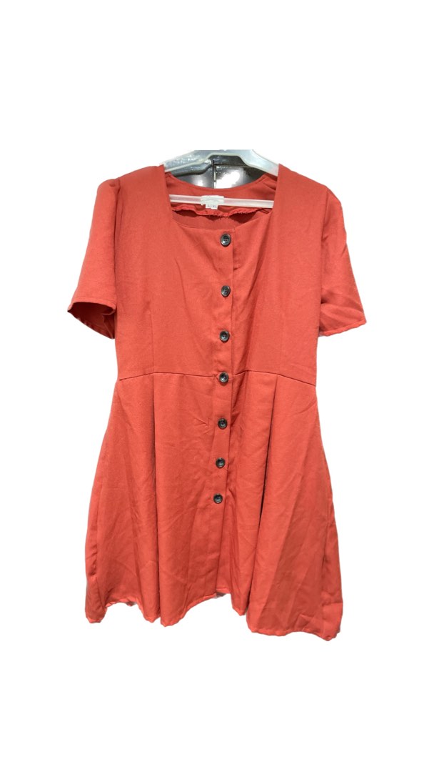 Plus Size Red Dress XL on Carousell