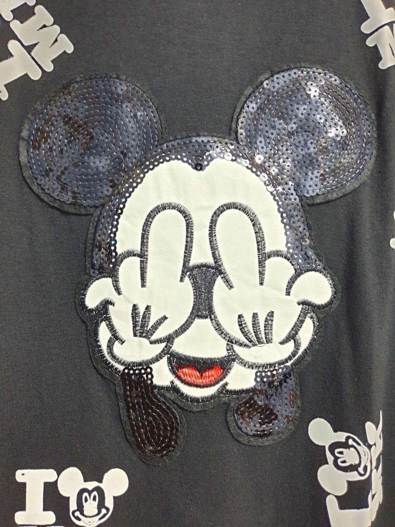 Mickey mouse sequin dress top