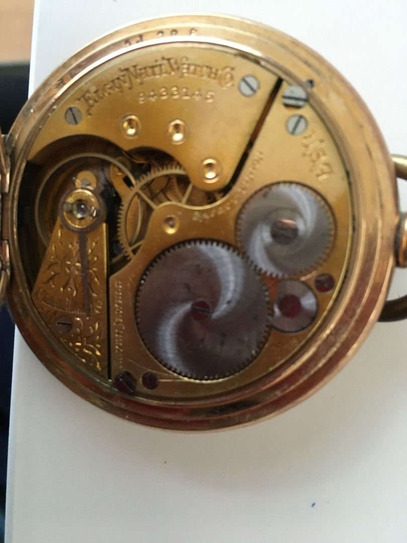 Elgin national watch co pocket deals watch