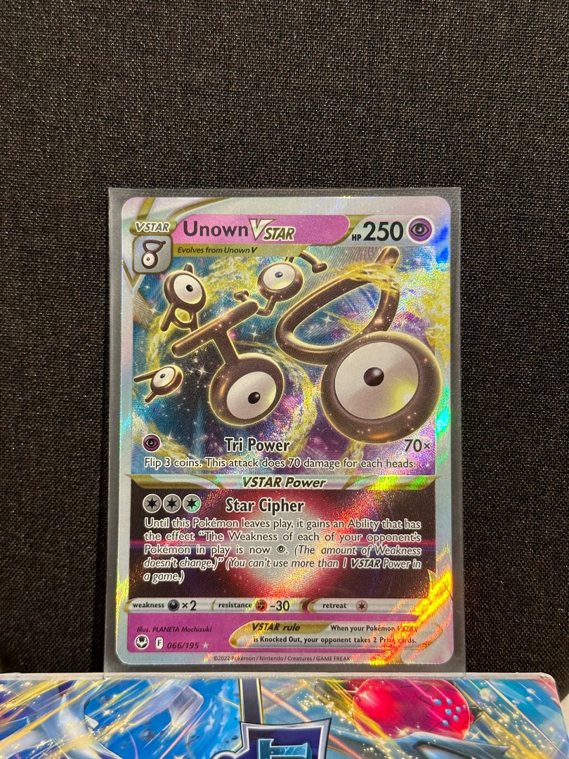 Unown VSTAR - Silver Tempest Pokémon card