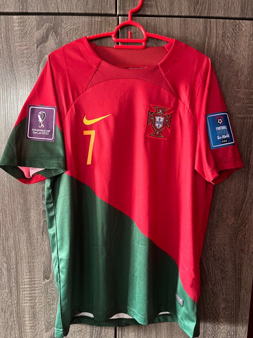 portugal jersey ronaldo, Men's Fashion, Activewear on Carousell