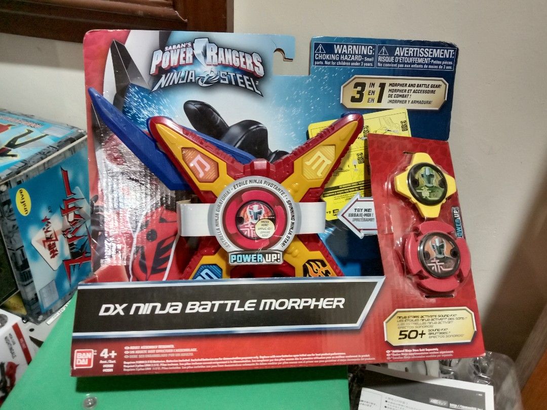 Power rangers ninja steel dx 2024 battle morpher