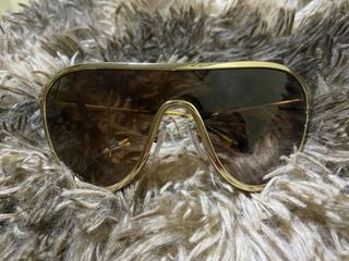 Prada 00mm Cat Eye Shield Sunglasses