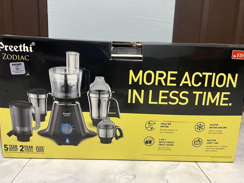 Preethi Zodiac Mixie, TV & Home Appliances, Kitchen Appliances, Hand