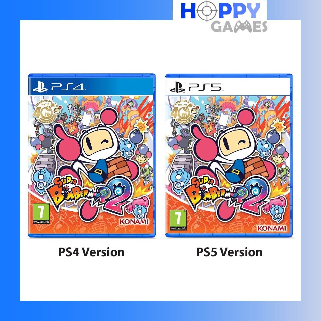 READY STOCK! PS4 PS5 Super Bomberman R2 R 2 Bomber Man 2 Playstation 5,  Video Gaming, Video Games, PlayStation on Carousell