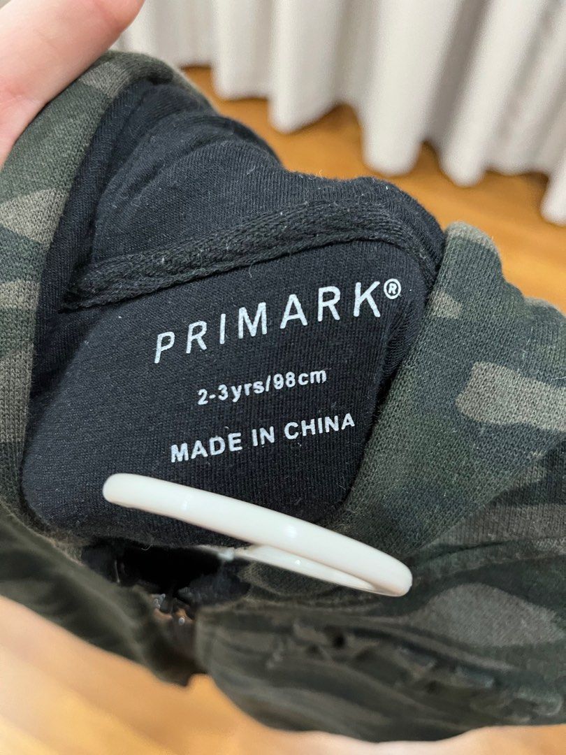 Camo jacket primark top