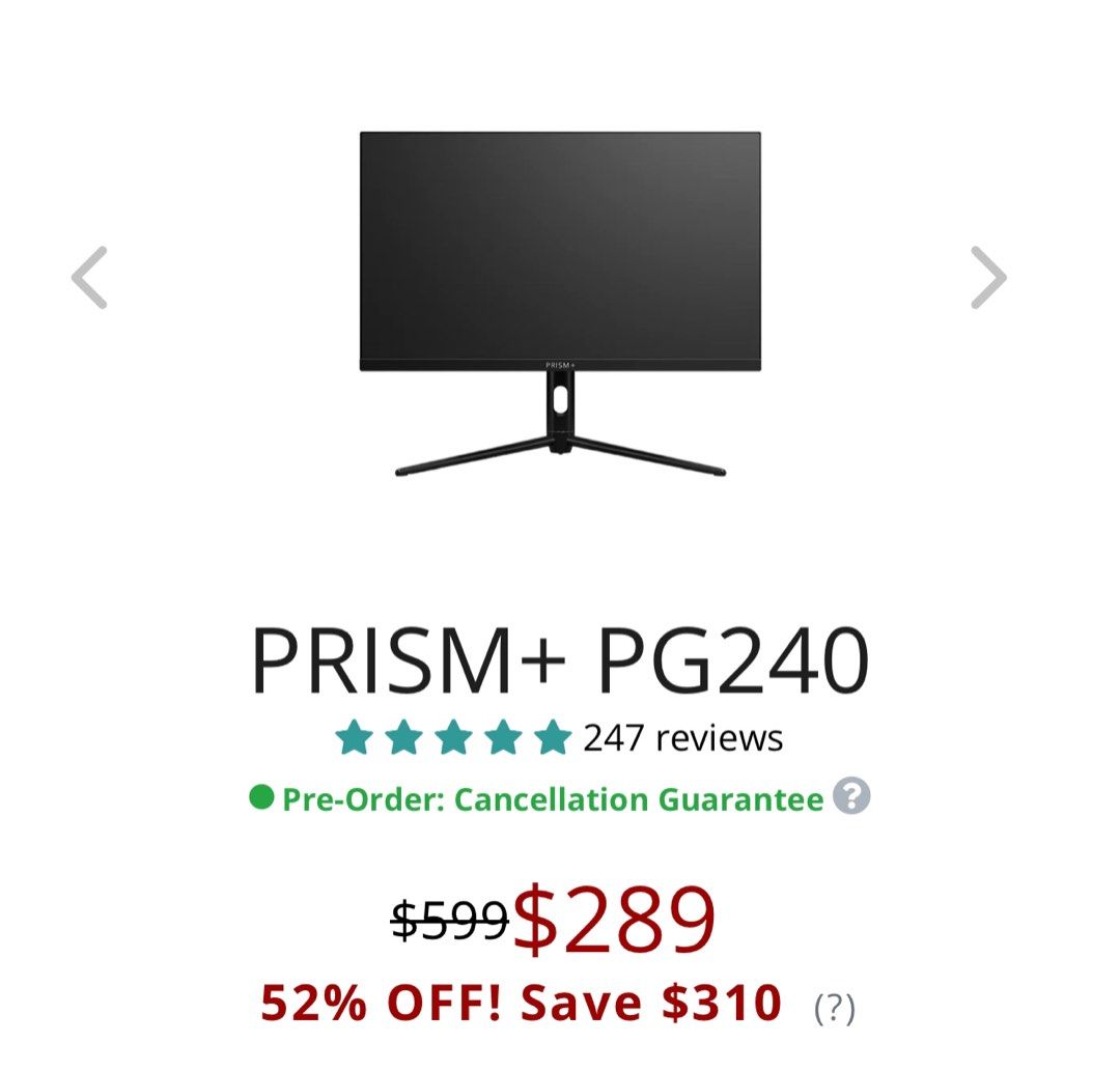 prism-monitor-pg240-computers-tech-parts-accessories-monitor