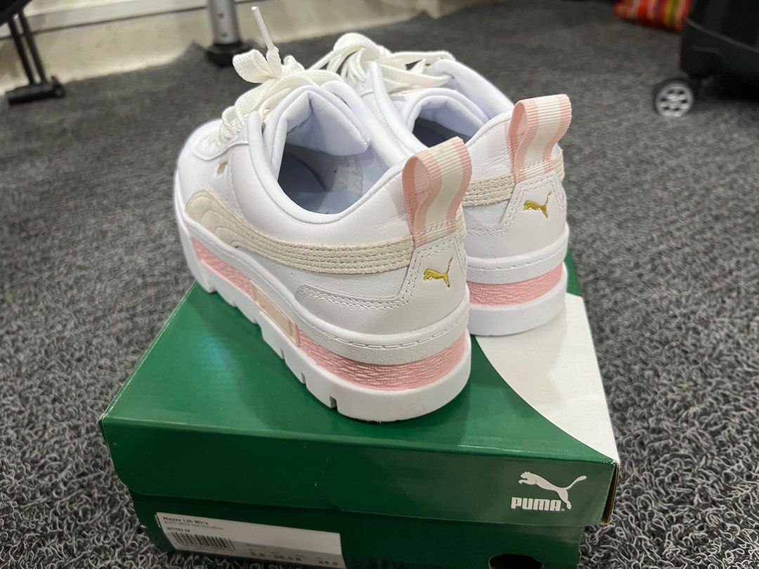 Puma Mayze LTH white marshmallow Women s Fashion Footwear Boots