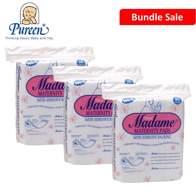 Pureen Madame Maternity Pads 20sheets Online at Best Price, Baby Nappies